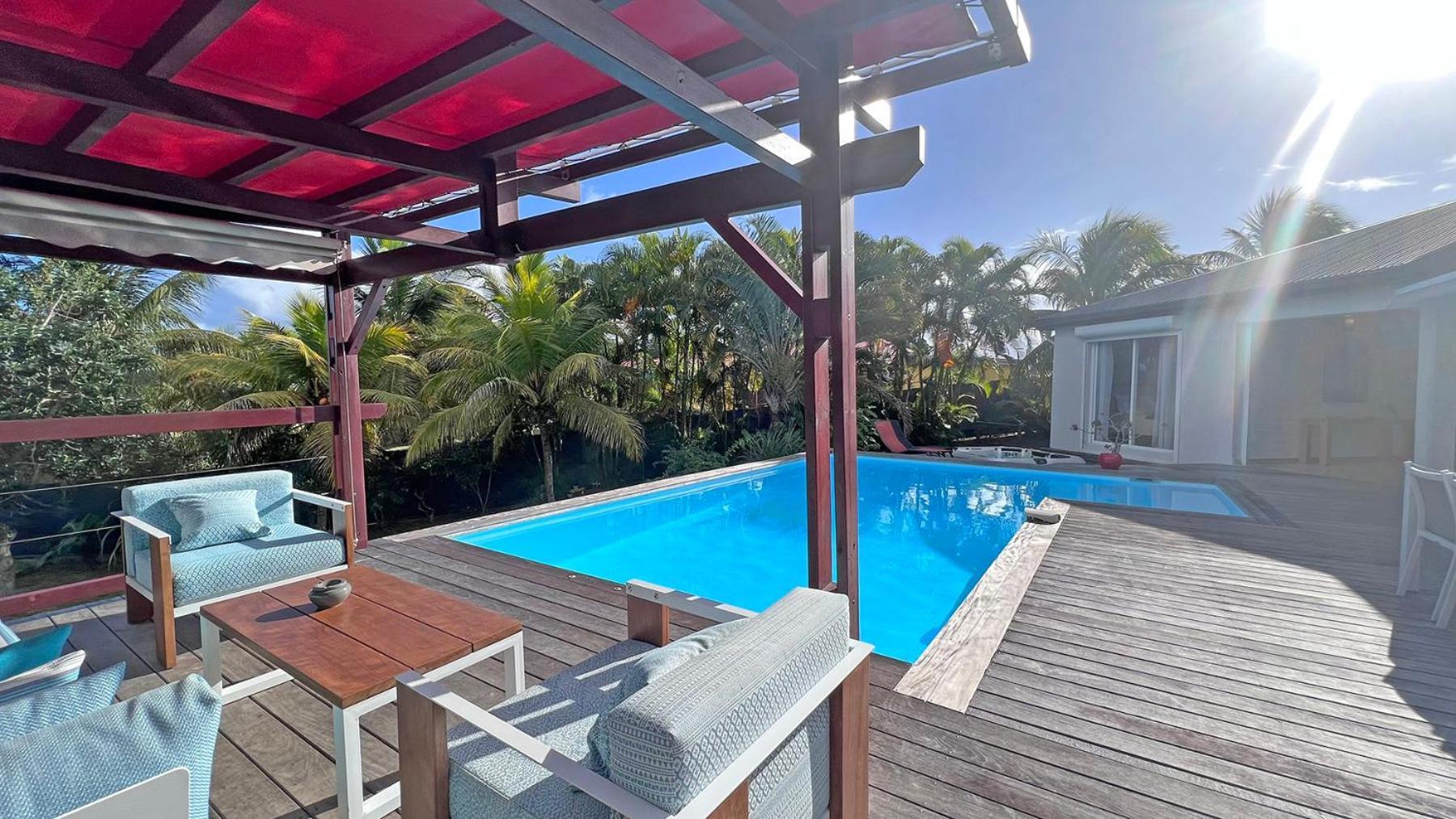 Wood Chic Villa Baie-Mahault Bagian luar foto